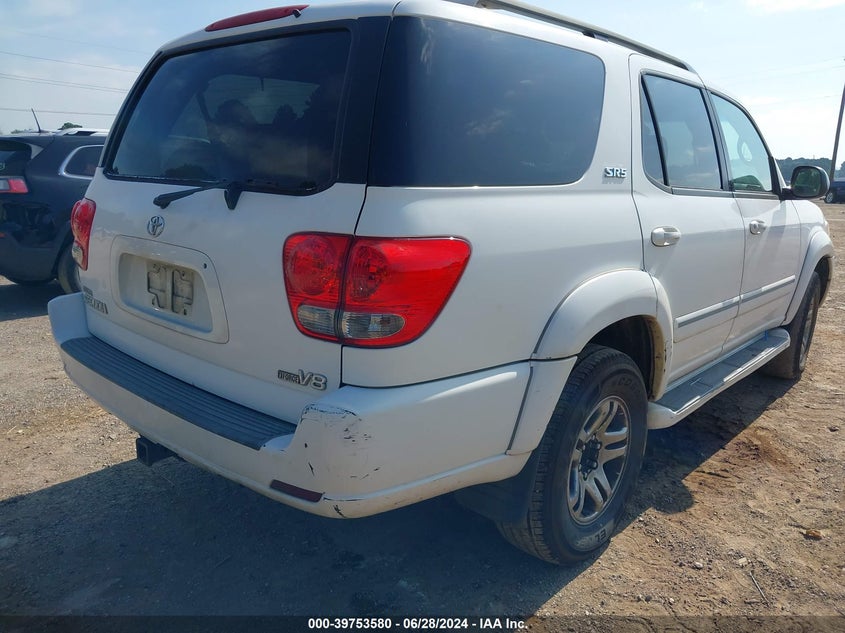 2005 Toyota Sequoia Sr5 V8 VIN: 5TDZT34A95S257102 Lot: 39753580