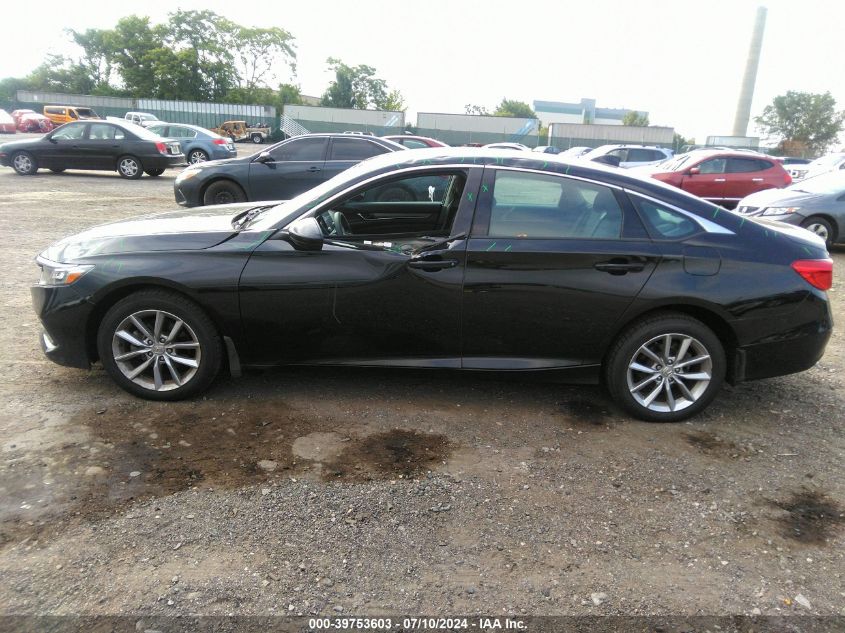 2022 Honda Accord Lx VIN: 1HGCV1F13NA014322 Lot: 39753603