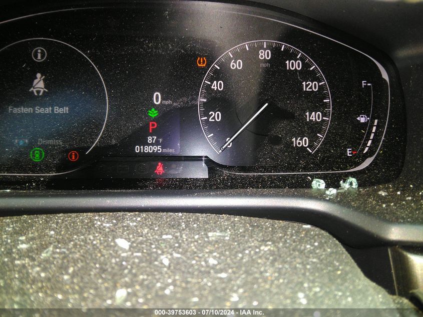 2022 Honda Accord Lx VIN: 1HGCV1F13NA014322 Lot: 39753603