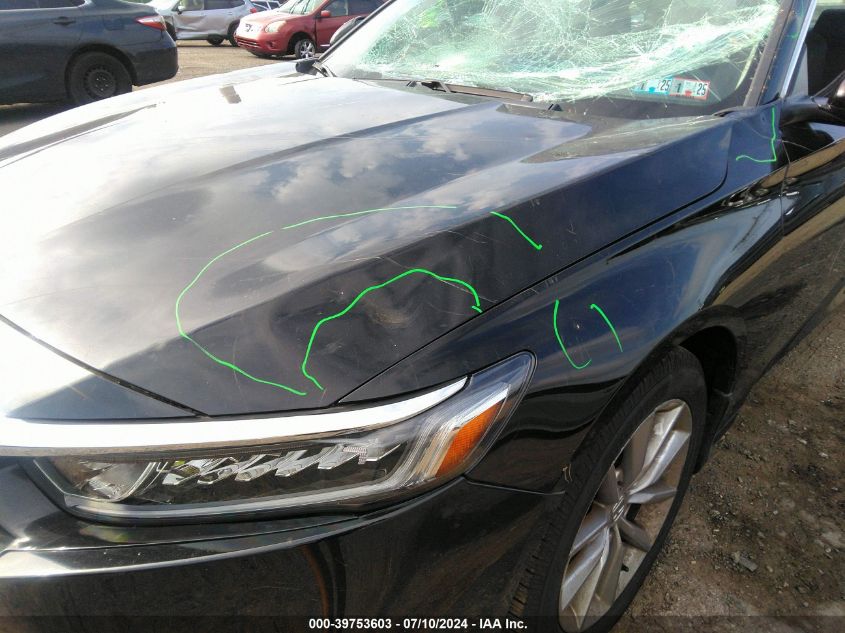 2022 Honda Accord Lx VIN: 1HGCV1F13NA014322 Lot: 39753603