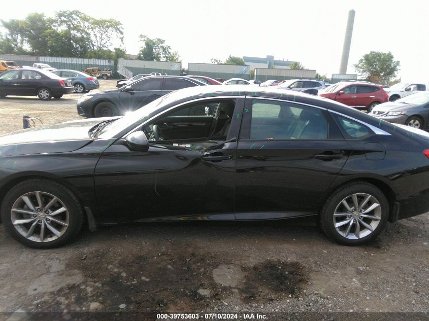 2022 Honda Accord Lx VIN: 1HGCV1F13NA014322 Lot: 39753603