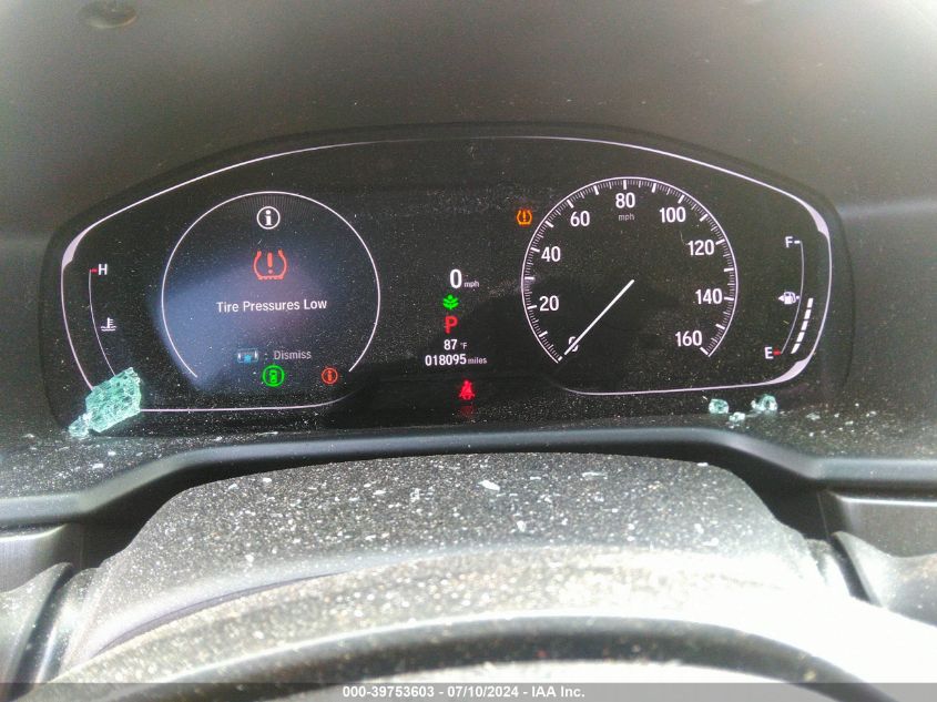 2022 Honda Accord Lx VIN: 1HGCV1F13NA014322 Lot: 39753603