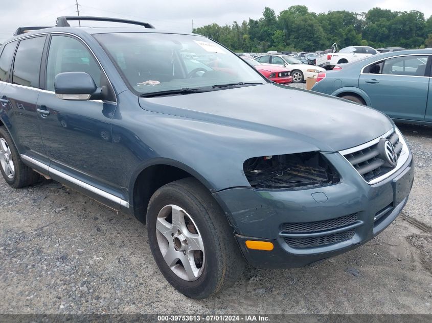 2005 Volkswagen Touareg V6 VIN: WVGZG77L55D019408 Lot: 39753613