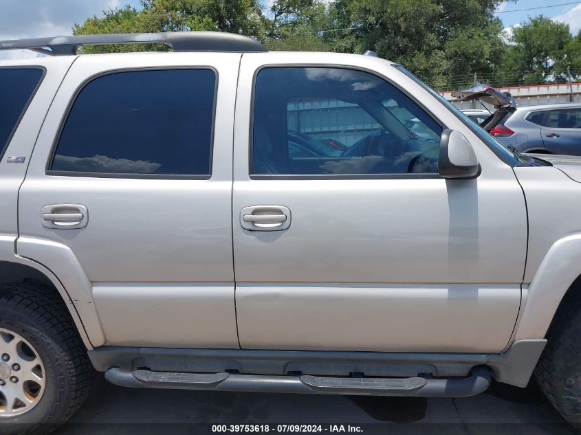 2005 Chevrolet Tahoe Z71 VIN: 1GNEK13T25R221847 Lot: 39753618