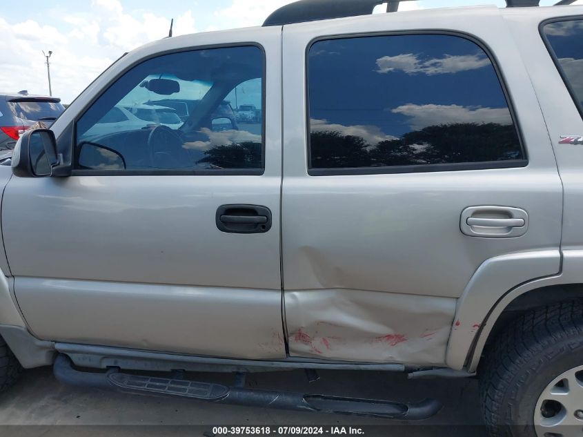 2005 Chevrolet Tahoe Z71 VIN: 1GNEK13T25R221847 Lot: 39753618