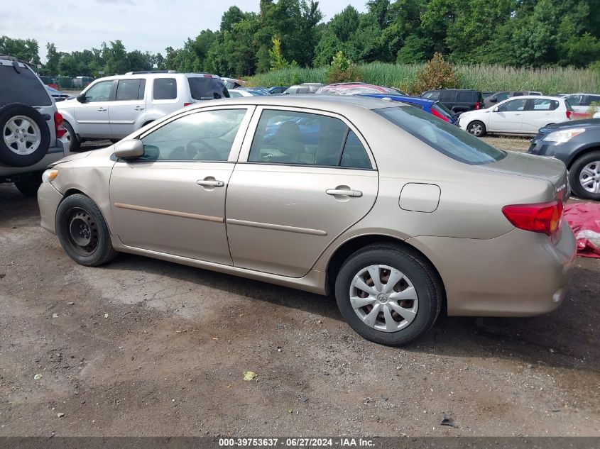 2009 Toyota Corolla S/Le/Xle VIN: 2T1BU40E29C075012 Lot: 39753637