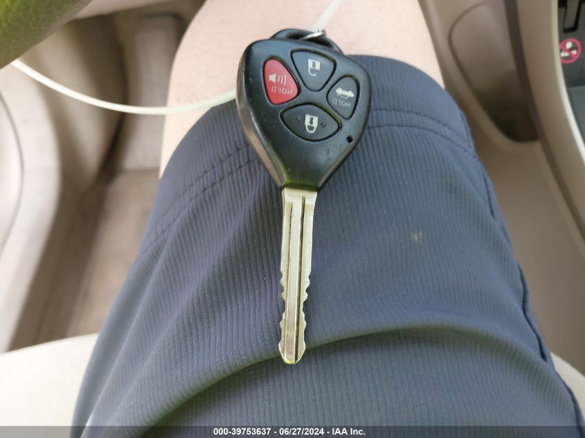 2009 Toyota Corolla S/Le/Xle VIN: 2T1BU40E29C075012 Lot: 39753637