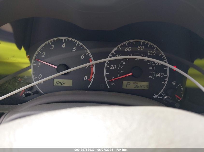 2009 Toyota Corolla S/Le/Xle VIN: 2T1BU40E29C075012 Lot: 39753637