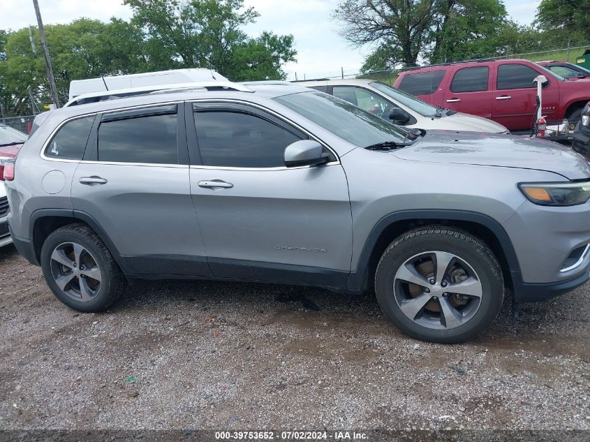 2019 Jeep Cherokee Limited 4X4 VIN: 1C4PJMDN9KD355673 Lot: 39753652