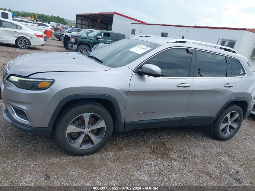 2019 Jeep Cherokee Limited 4X4 VIN: 1C4PJMDN9KD355673 Lot: 39753652
