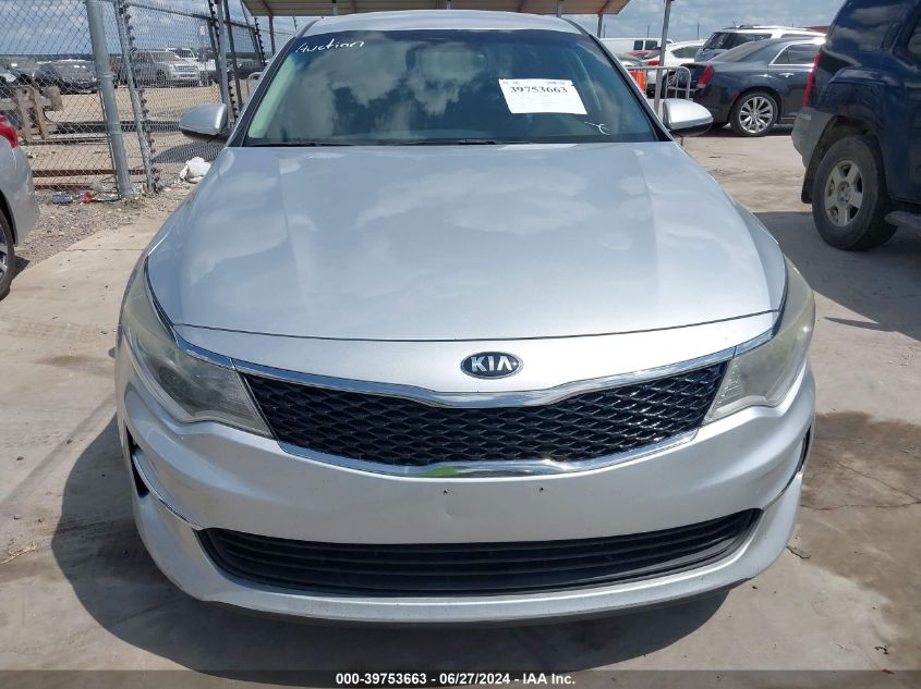2018 Kia Optima Lx VIN: 5XXGT4L30JG199618 Lot: 39753663
