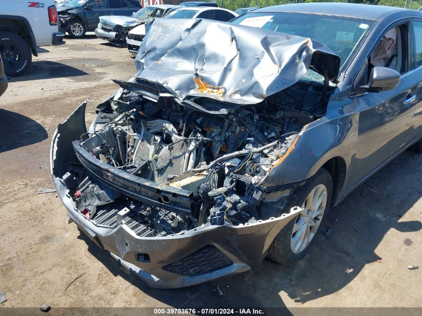 2019 Nissan Sentra Sv VIN: 3N1AB7AP6KL627037 Lot: 39753676