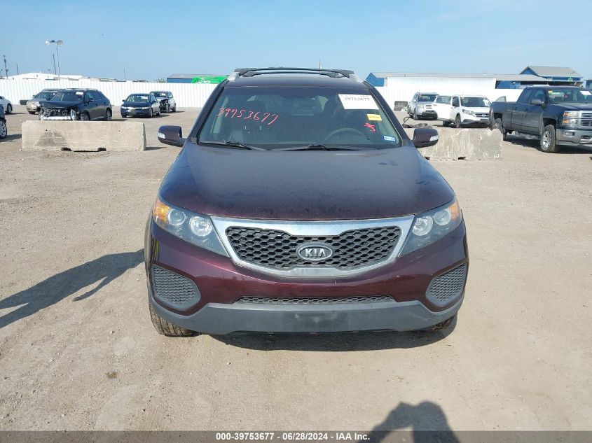 2012 Kia Sorento Lx V6 VIN: 5XYKT4A24CG296565 Lot: 39753677