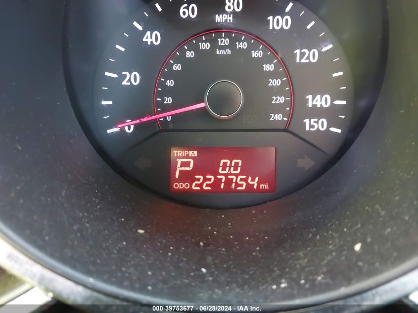 2012 Kia Sorento Lx V6 VIN: 5XYKT4A24CG296565 Lot: 39753677