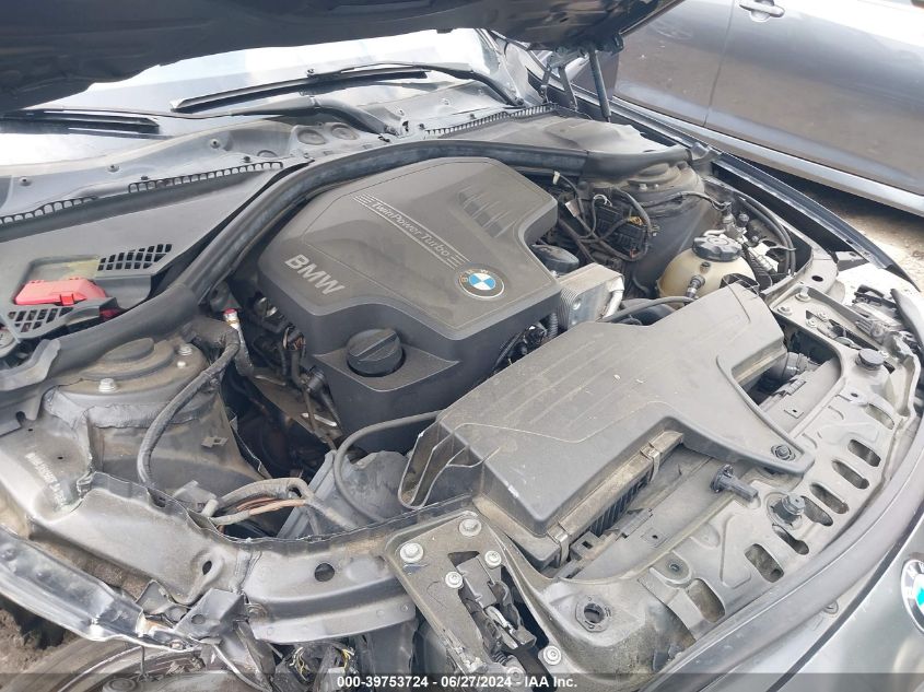 2012 BMW 328 I VIN: WBA3A5C56CF347684 Lot: 39753724