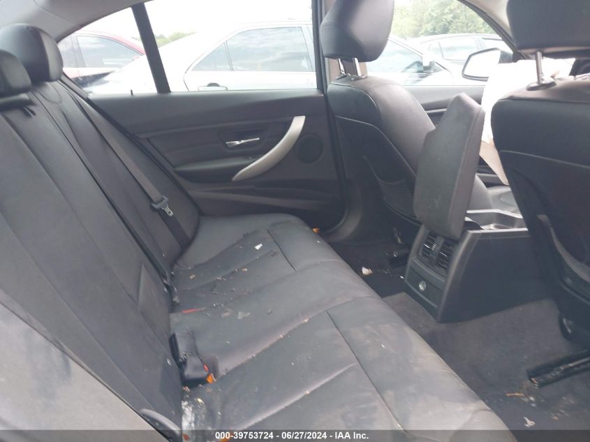 2012 BMW 328 I VIN: WBA3A5C56CF347684 Lot: 39753724