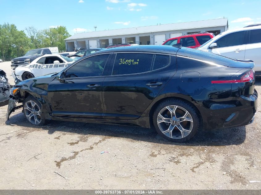 2021 Kia Stinger Gt-Line VIN: KNAE15LA2M6089784 Lot: 39753736