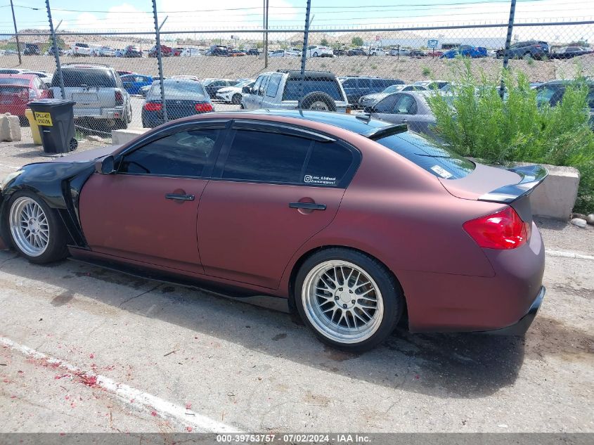 2013 Infiniti G37 Journey VIN: JN1CV6AP1DM304727 Lot: 39753757