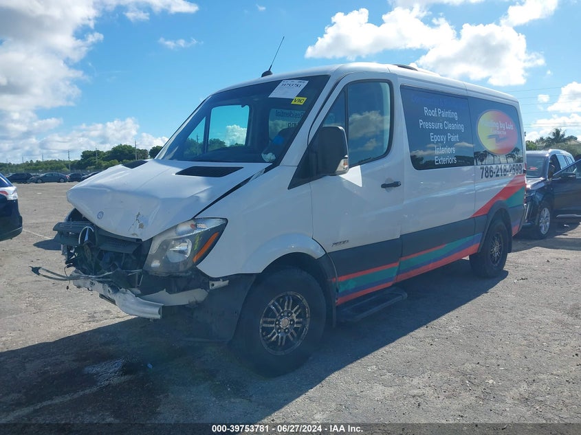 2015 Mercedes-Benz Sprinter 2500 Normal Roof VIN: WDZPE7DC0FP101875 Lot: 39753781