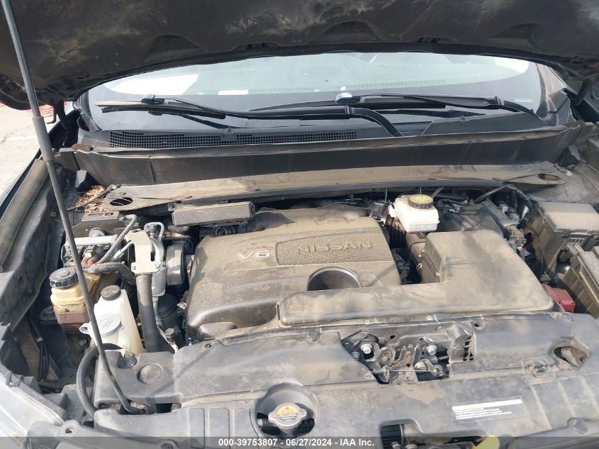 2019 Nissan Pathfinder S VIN: 5N1DR2MN7KC648389 Lot: 39753807