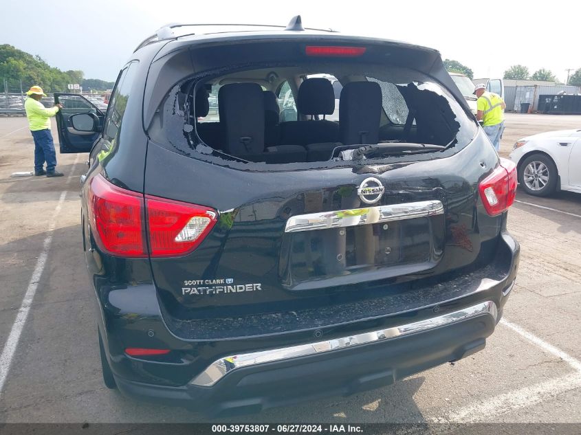 2019 Nissan Pathfinder S VIN: 5N1DR2MN7KC648389 Lot: 39753807