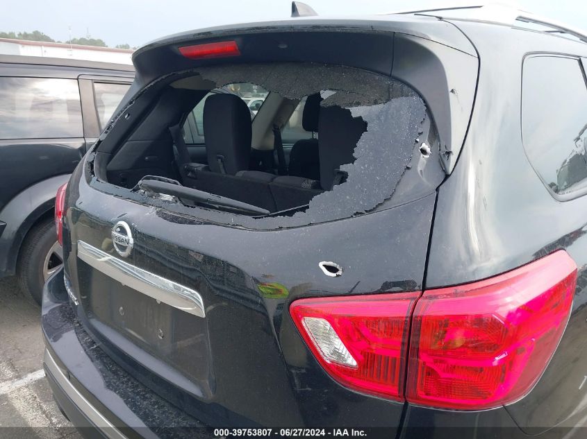 2019 Nissan Pathfinder S VIN: 5N1DR2MN7KC648389 Lot: 39753807