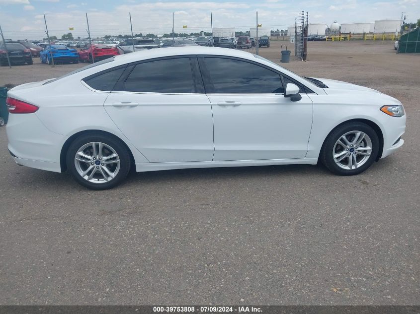 2018 Ford Fusion Se VIN: 3FA6P0HD3JR224707 Lot: 39753808