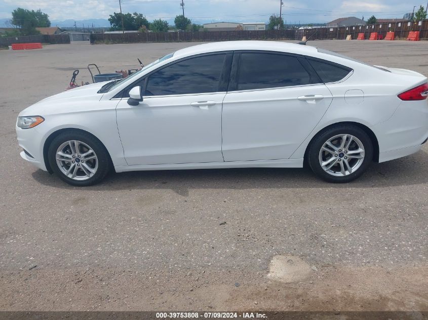 2018 Ford Fusion Se VIN: 3FA6P0HD3JR224707 Lot: 39753808