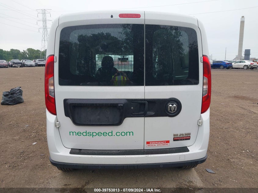 2022 RAM PROMASTER CITY CARGO VAN - ZFBHRFAB5N6W38599