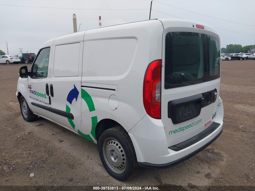 2022 RAM PROMASTER CITY CARGO VAN - ZFBHRFAB5N6W38599