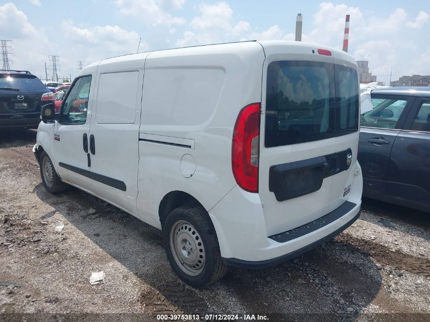 2022 Ram Promaster City Cargo Van VIN: ZFBHRFAB5N6W38599 Lot: 39753813