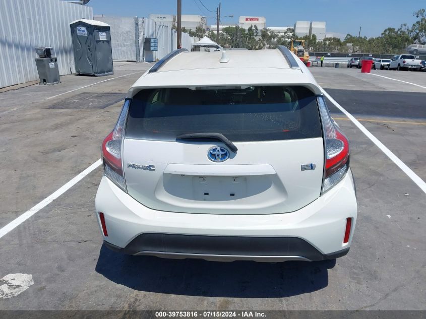 2018 Toyota Prius C One VIN: JTDKDTB33J1600142 Lot: 39753816