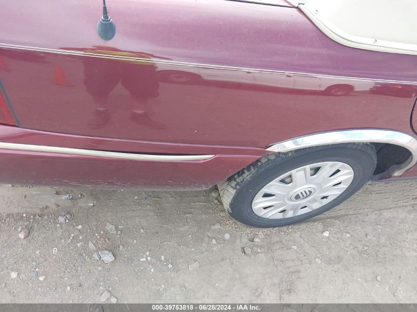 2005 Mercury Grand Marquis Gs VIN: 2MEFM74W35X646663 Lot: 39753818