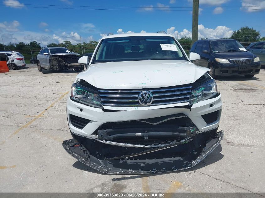 2016 Volkswagen Touareg Vr6 Sport VIN: WVGEF9BP8GD006274 Lot: 39753820