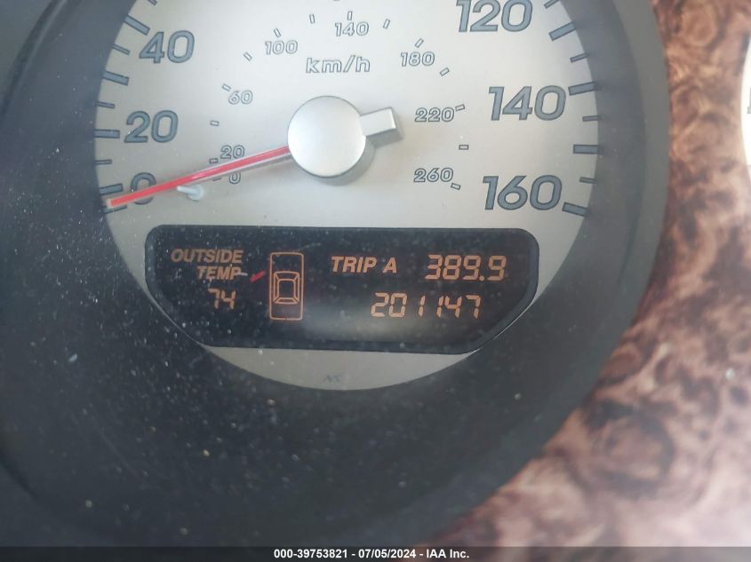 2001 Acura Cl 3.2 Type S VIN: 19UYA42611A014799 Lot: 39753821