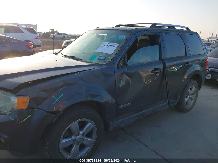 2008 Ford Escape Limited VIN: 1FMCU04168KA68531 Lot: 39753824