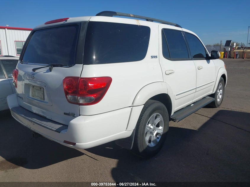 2005 Toyota Sequoia Sr5 V8 VIN: 5TDZT34A25S253117 Lot: 39753844