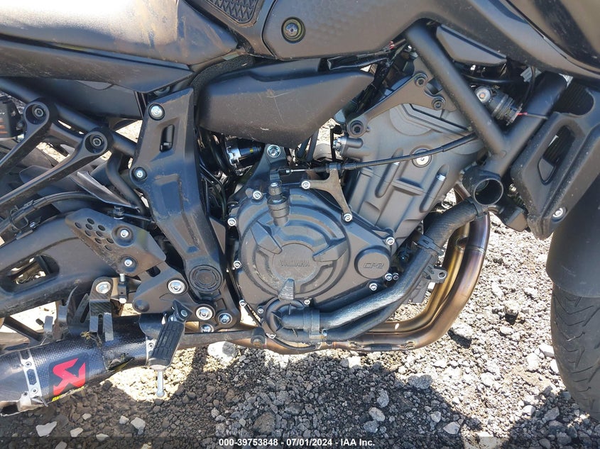 2022 YAMAHA MT07 UNKNOWN(VIN: JYARM32E8NA006535