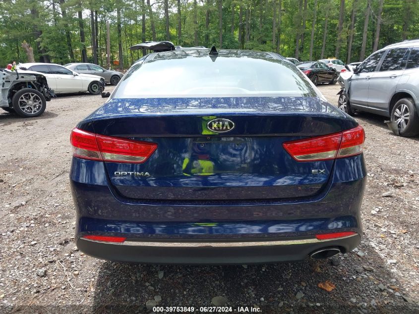 2016 Kia Optima Ex VIN: 5XXGU4L34GG114429 Lot: 39753849