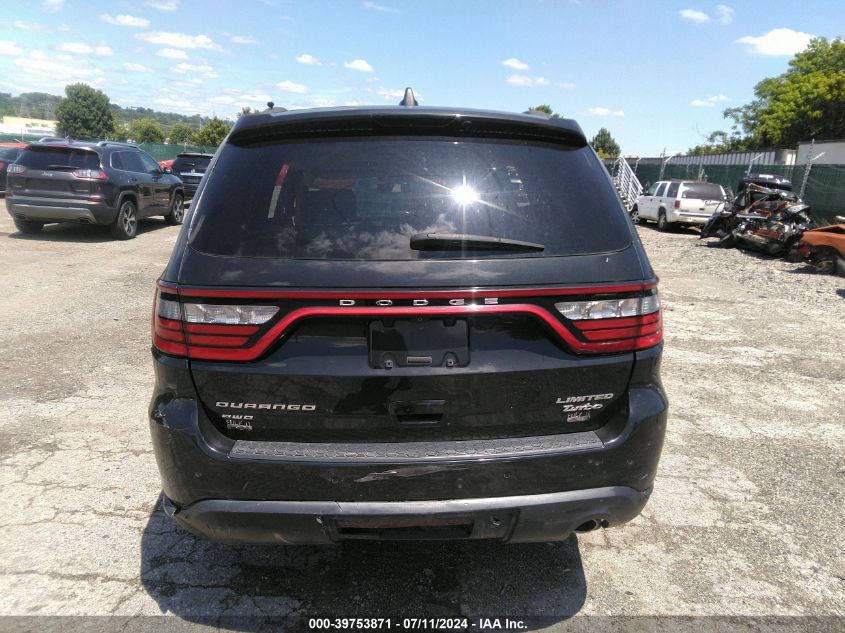 2014 Dodge Durango Limited VIN: 1C4RDJDG2EC411334 Lot: 39753871