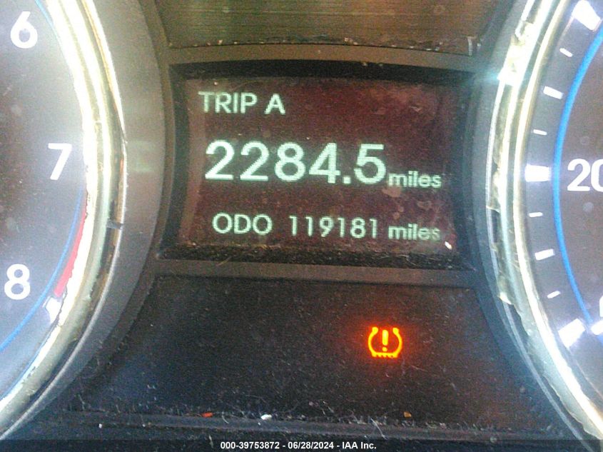 2013 Hyundai Sonata Gls VIN: 5NPEB4AC1DH699969 Lot: 39753872