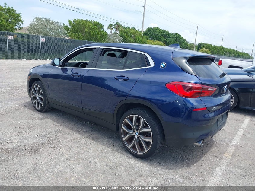 2019 BMW X2 Sdrive28I VIN: WBXYJ3C55K5N49663 Lot: 39753882
