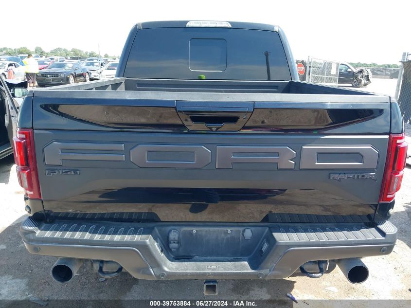 2019 Ford F-150 Raptor VIN: 1FTFW1RG9KFC96294 Lot: 39753884