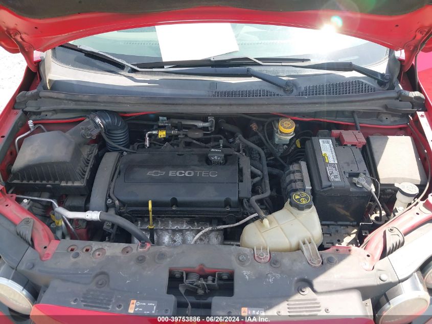 2015 Chevrolet Sonic Lt Auto VIN: 1G1JC5SH6F4178100 Lot: 39753886