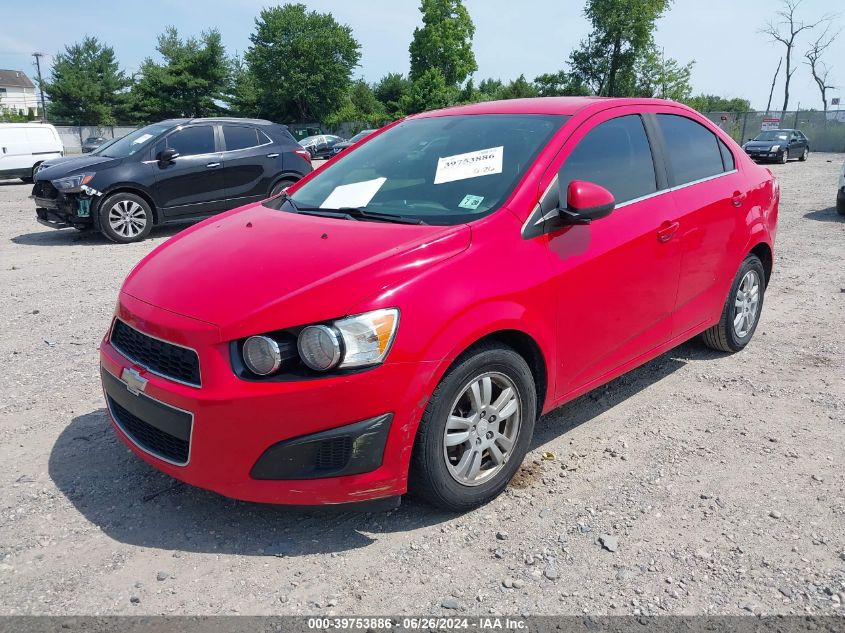 1G1JC5SH6F4178100 | 2015 CHEVROLET SONIC