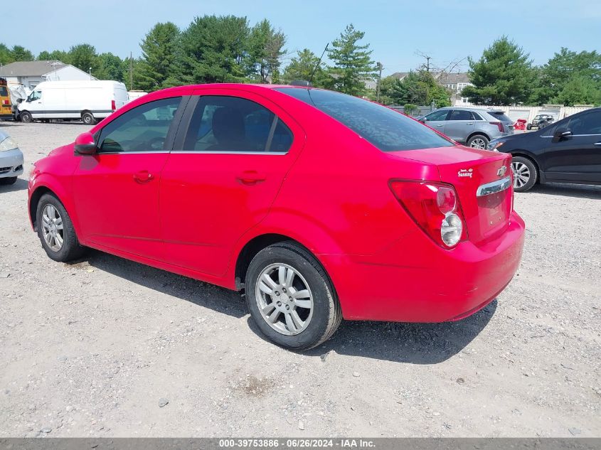 1G1JC5SH6F4178100 | 2015 CHEVROLET SONIC