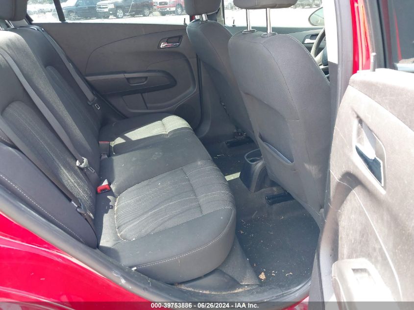 2015 Chevrolet Sonic Lt Auto VIN: 1G1JC5SH6F4178100 Lot: 39753886