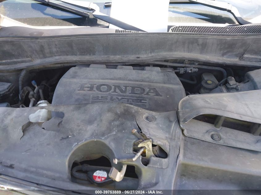 2011 Honda Pilot Touring VIN: 5FNYF4H95BB025492 Lot: 39753889