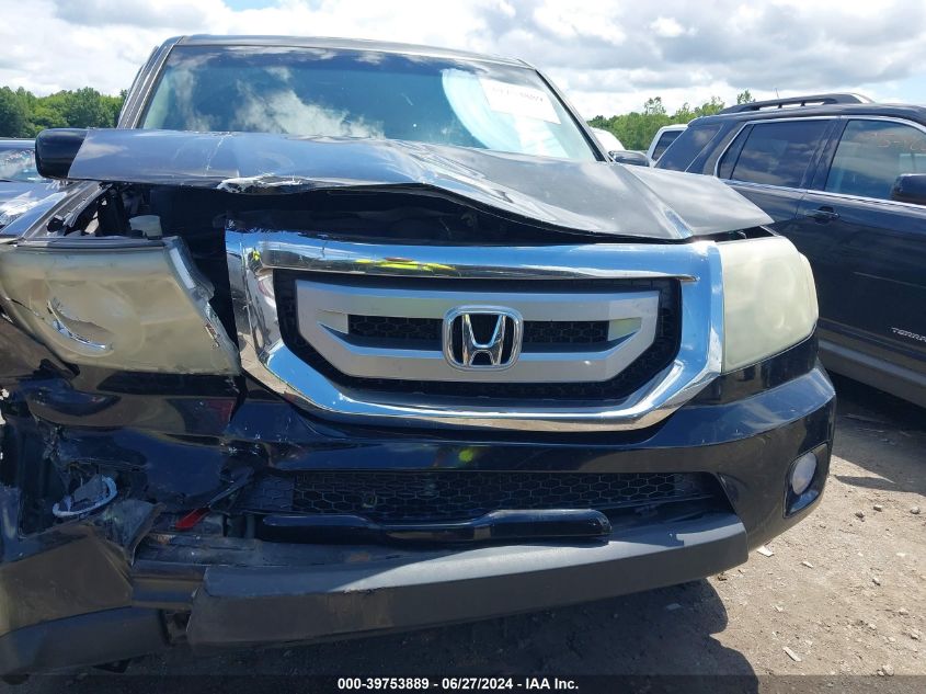 2011 Honda Pilot Touring VIN: 5FNYF4H95BB025492 Lot: 39753889