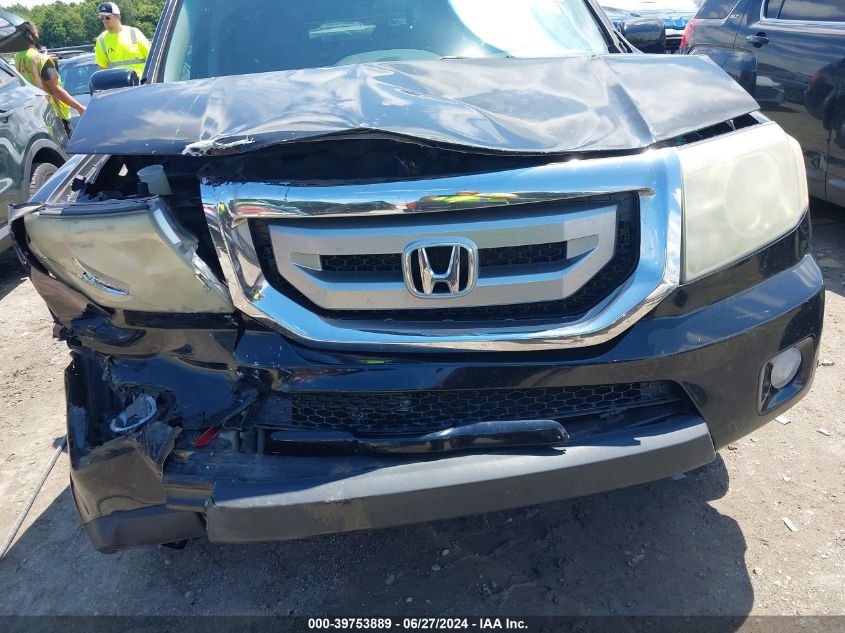 2011 Honda Pilot Touring VIN: 5FNYF4H95BB025492 Lot: 39753889